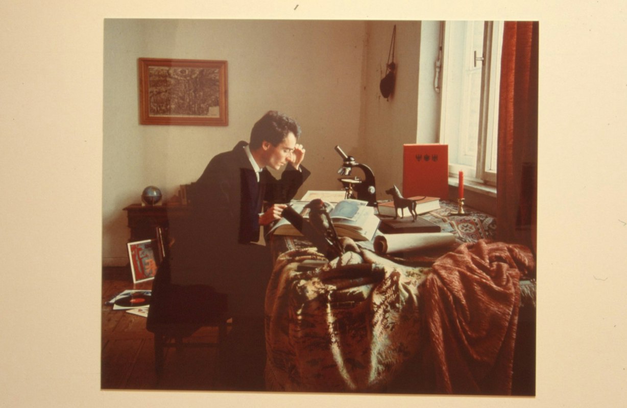Anne Zahalka, The Veterinary, 1988, Cibachrome Print, 95x80cm, Resemblance I and II, 200 Gertrude Street, Naarm Melbourne. Image Courtesy of Gertrude Archives.
