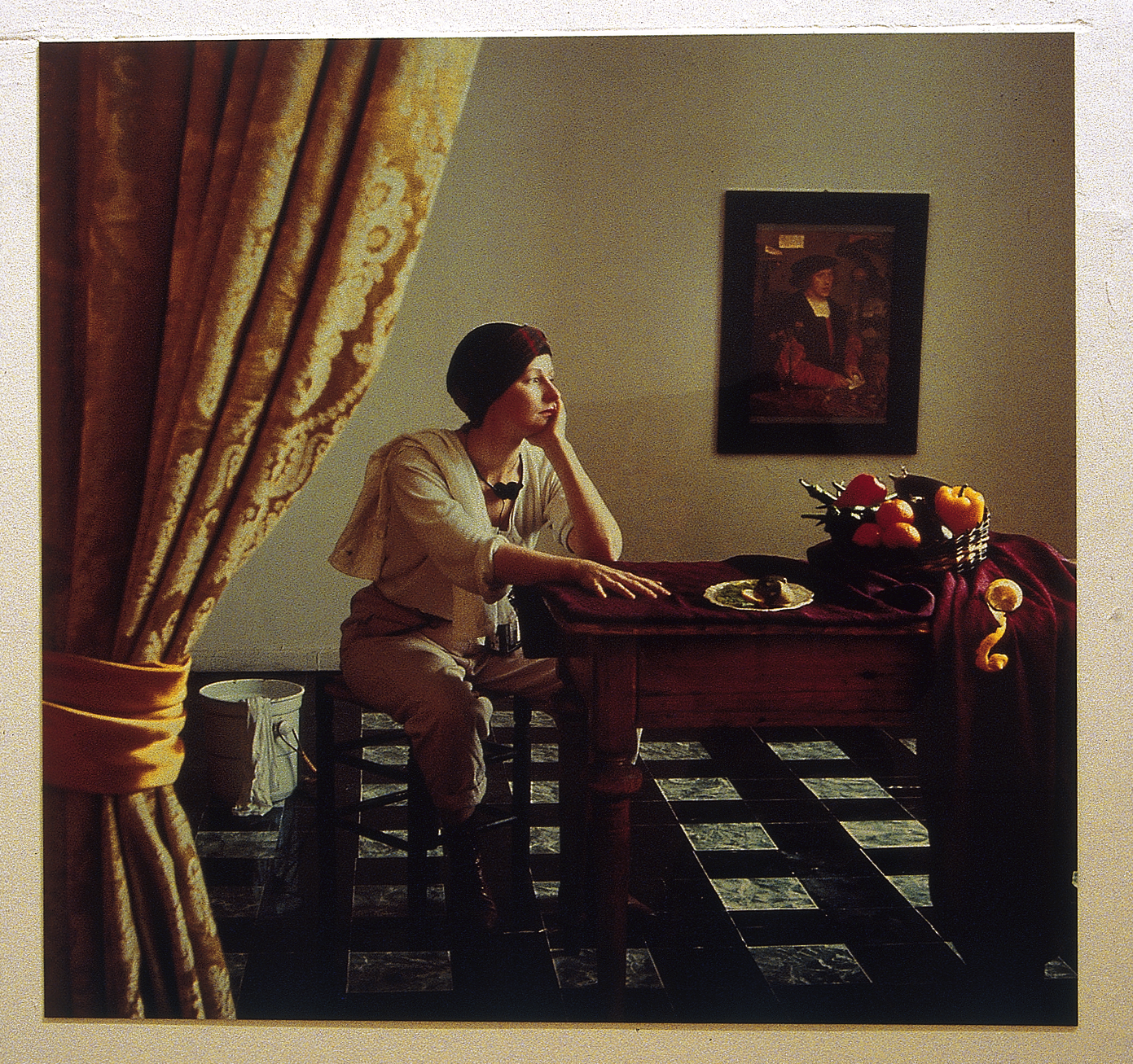 Anne Zahalka, Resemblance I and II, installation view, 1988, 200 Gertrude Street, Naarm Melbourne. Image courtesy of Gertrude Archives.