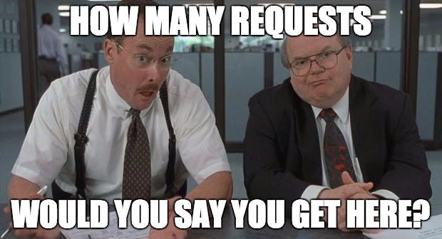 How many requests?