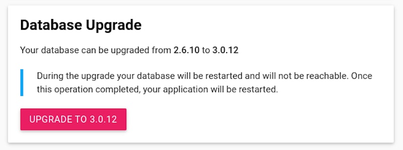 Mongo Upgrade to 3.0.12