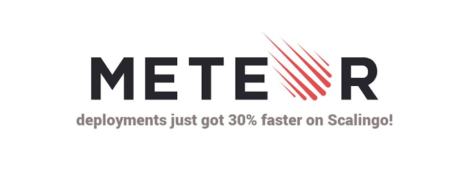 Meteor deployments on Scalingo just got 30% faster