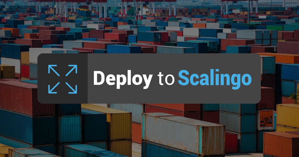 One-click deploy everything on Scalingo