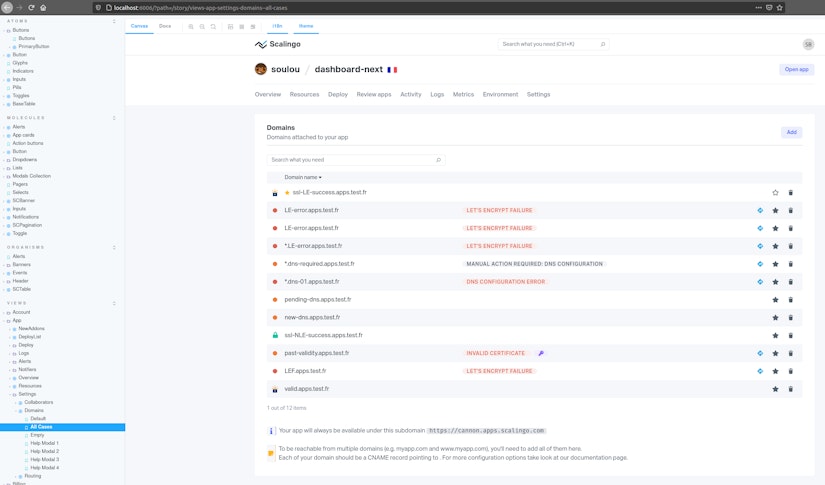 Storybook as states simulator An other use for Storybook in Vue.js is using it as states simulators.