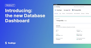 A new, simple and intuitive dashboard for your databases