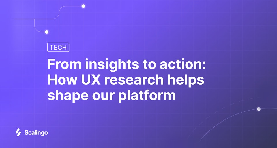 From insights to action: How UX research helps shape our platform