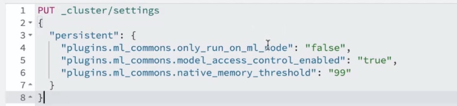 Opensearch database tutorial parameters