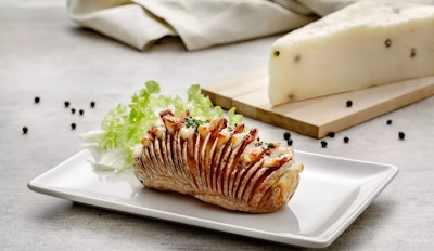 Hasselback potatis con Pecorino Pepato