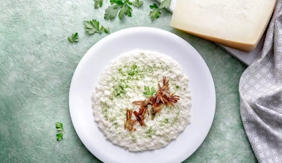 Risotto carciofi e GranPecorino