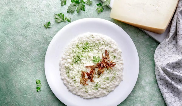 Risotto carciofi e GranPecorino