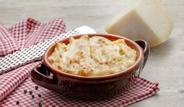 pasta gratinata con Brigante