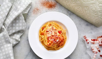 Spaghetti all-amatriciana