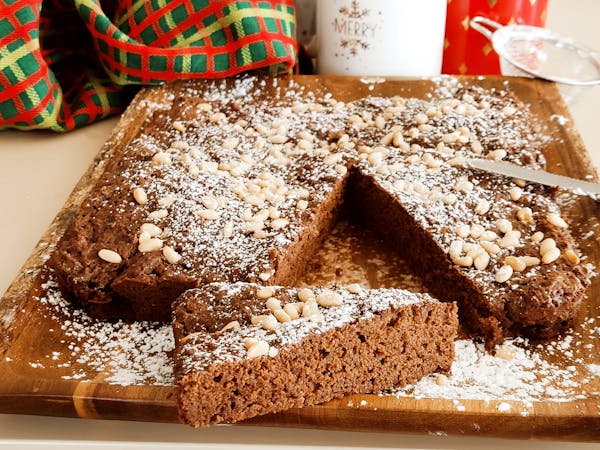 Torta ricotta e cioccolato senza burro