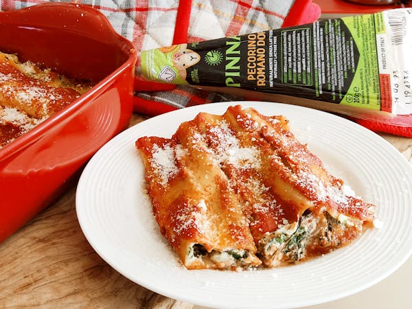 Cannelloni ricotta e spinaci