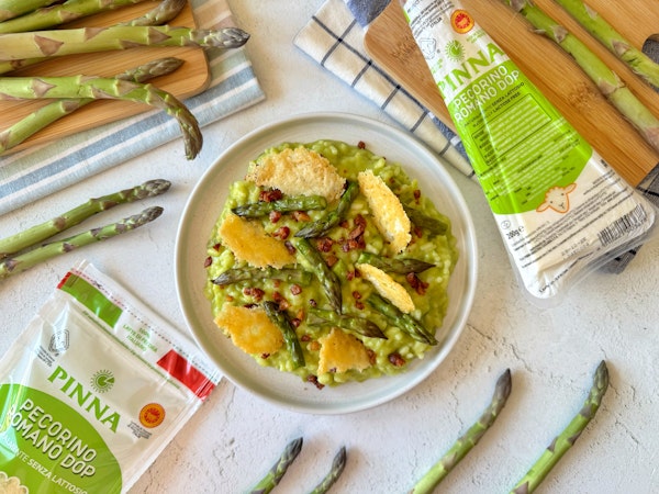 Risotto Asparagi Guanciale e Pecorino