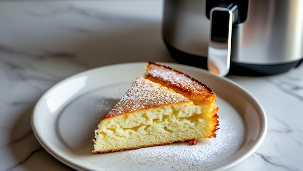 Torta di Ricotta in Friggitrice ad Aria