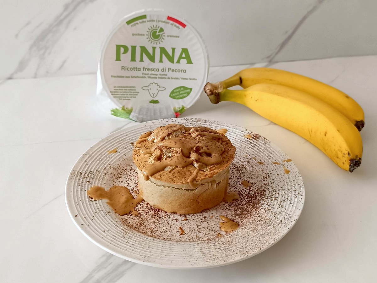 Tortino Banana e Ricotta