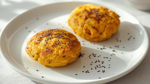 Burger di Ceci Zucca e Ricotta