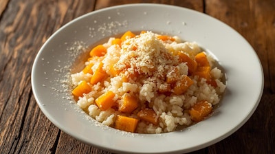 Riso zucca-e-pecorino