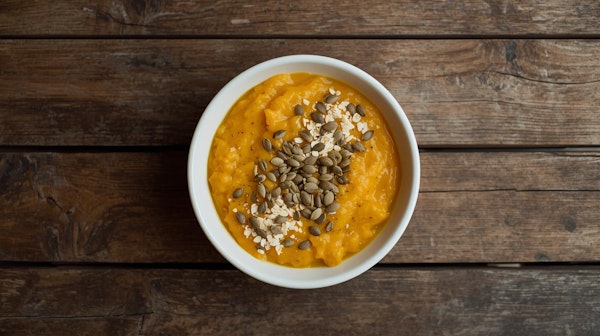 Porridge Salato Zucca e Ricotta