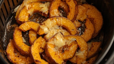 Zucca gratinata-al-pecorino-in-friggitrice