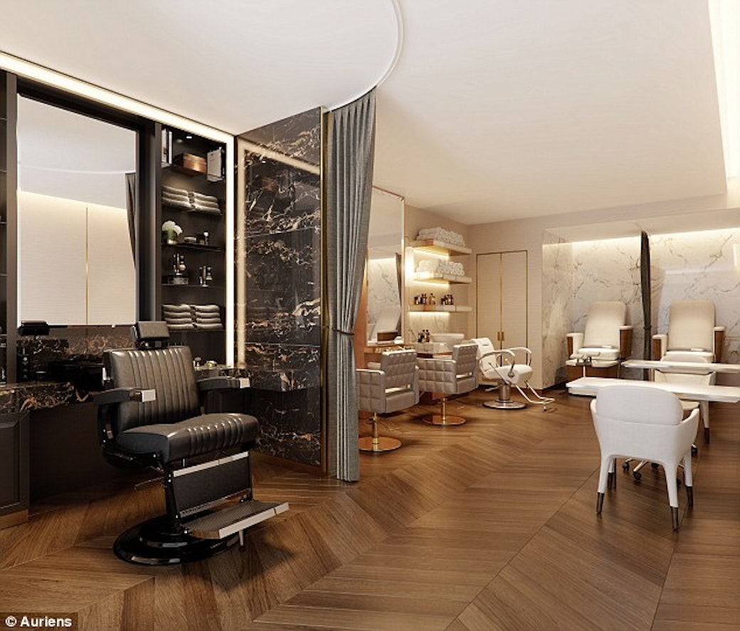 Residents at the new Auriens retirement development can enjoy luxury onsite spa facilities
