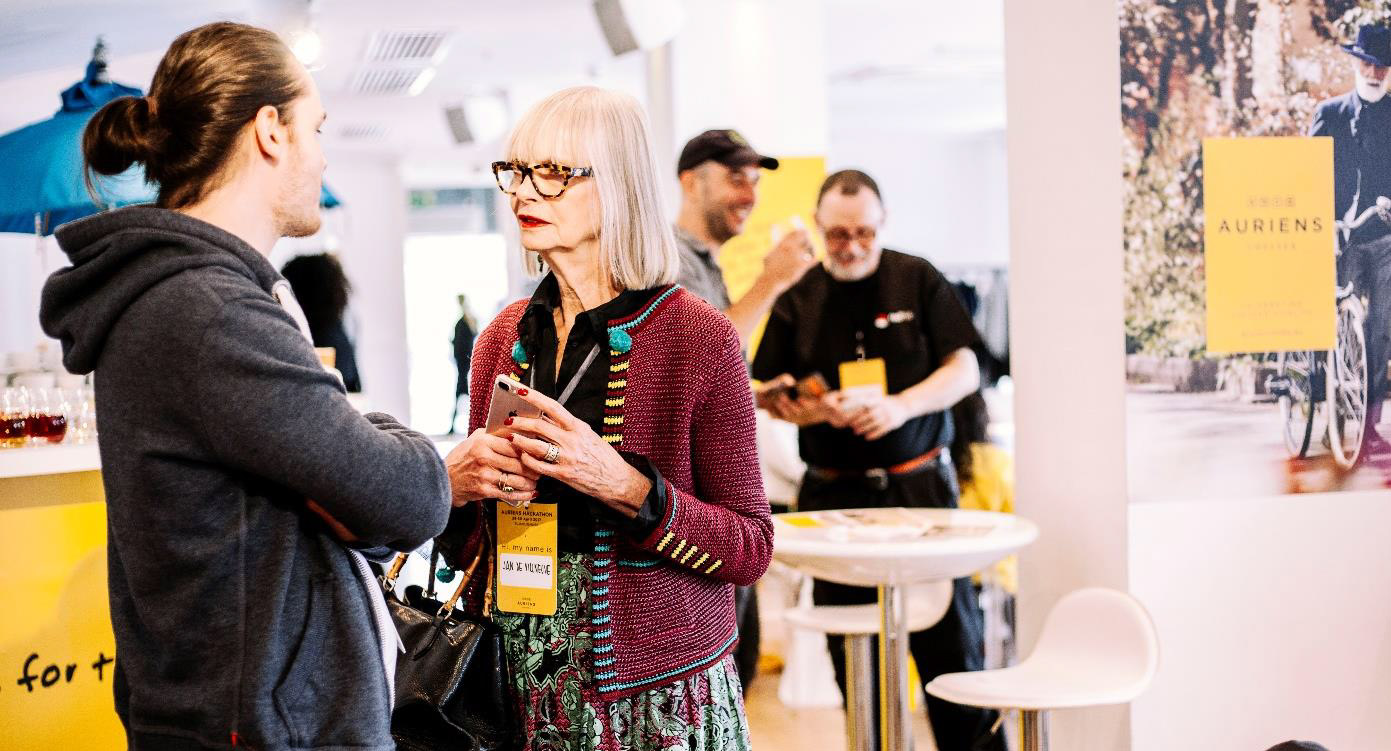 Jan de Villeneuve at the Auriens Hackathon