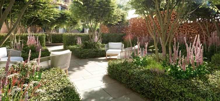 Courtyard Garden at Auriens Chelsea