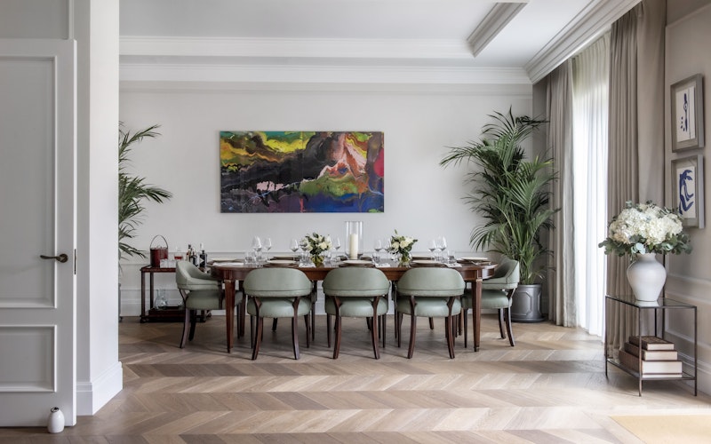 Dining area, show apartment 5
