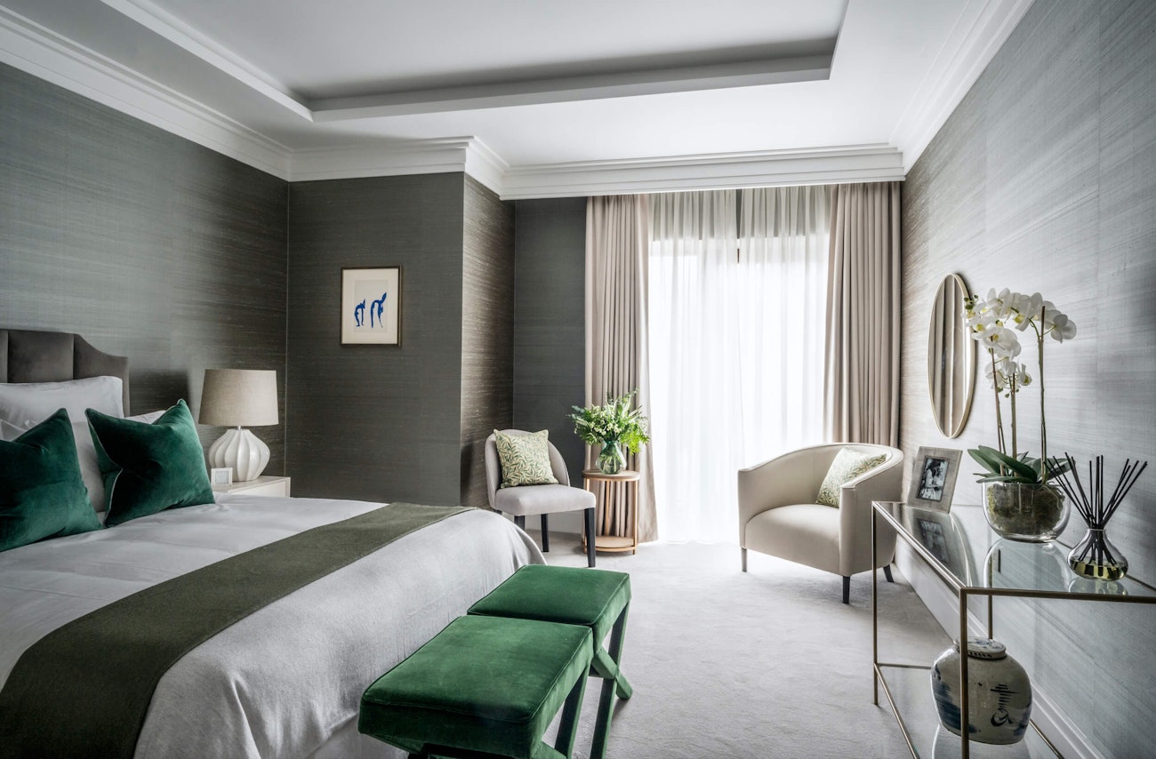Furnished bedroom