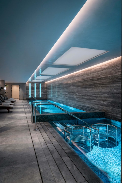 Indoor swimming pool and vitality pool