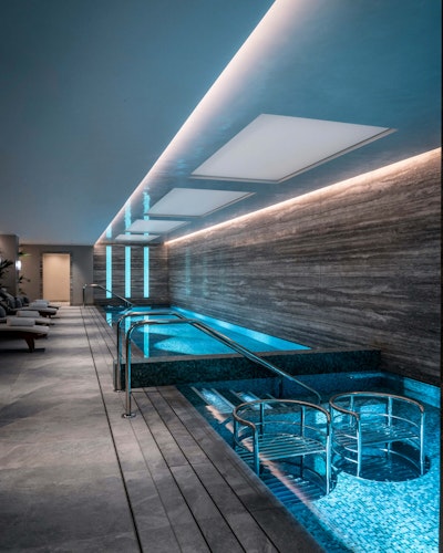 Indoor swimming pool and vitality pool