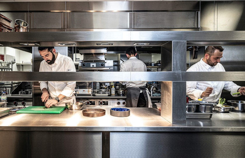 Chefs in Kitchen