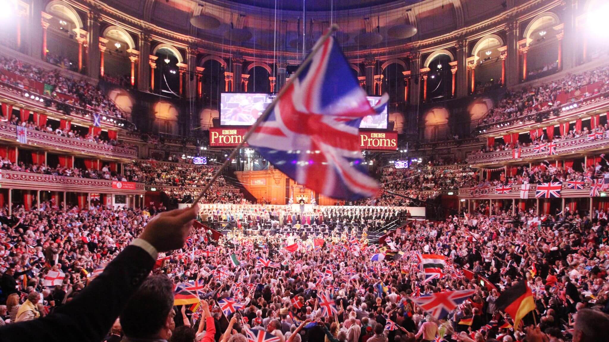 Last Night of the Proms at the Royal Albert Hall