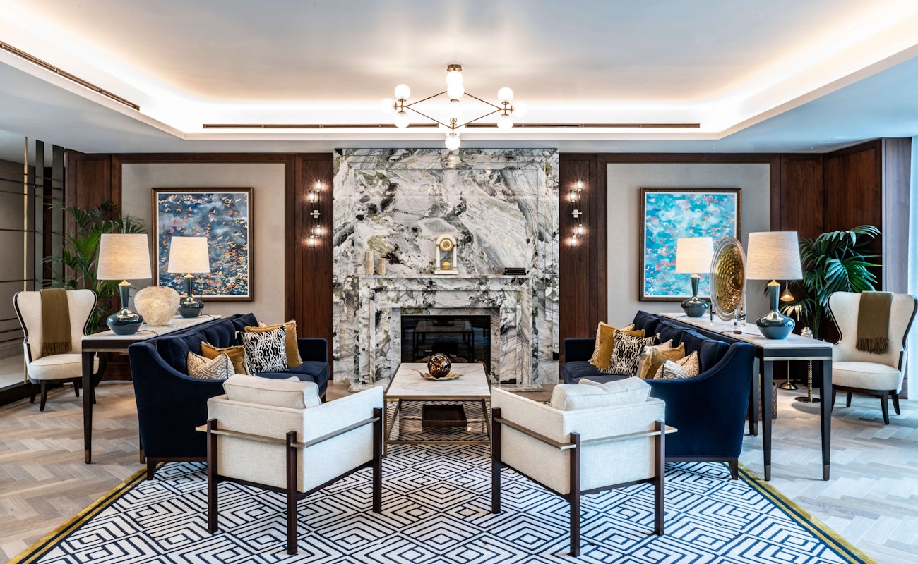 Front Hall at Auriens Chelsea
