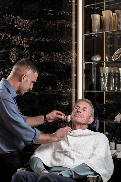 Wet Shave at the barbers
