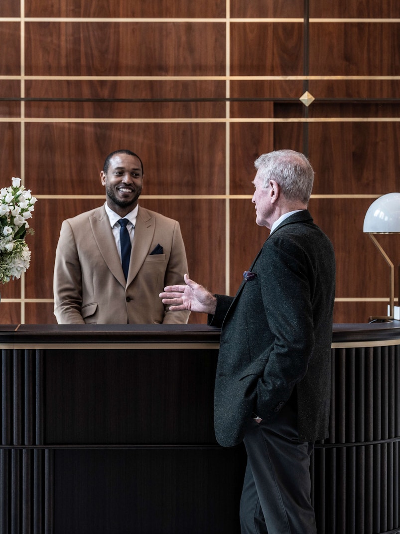 Concierge and resident