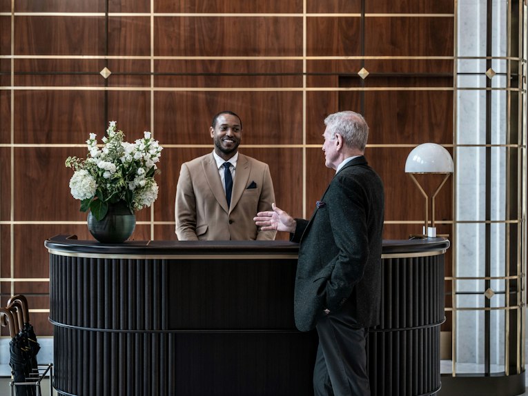 Concierge and resident