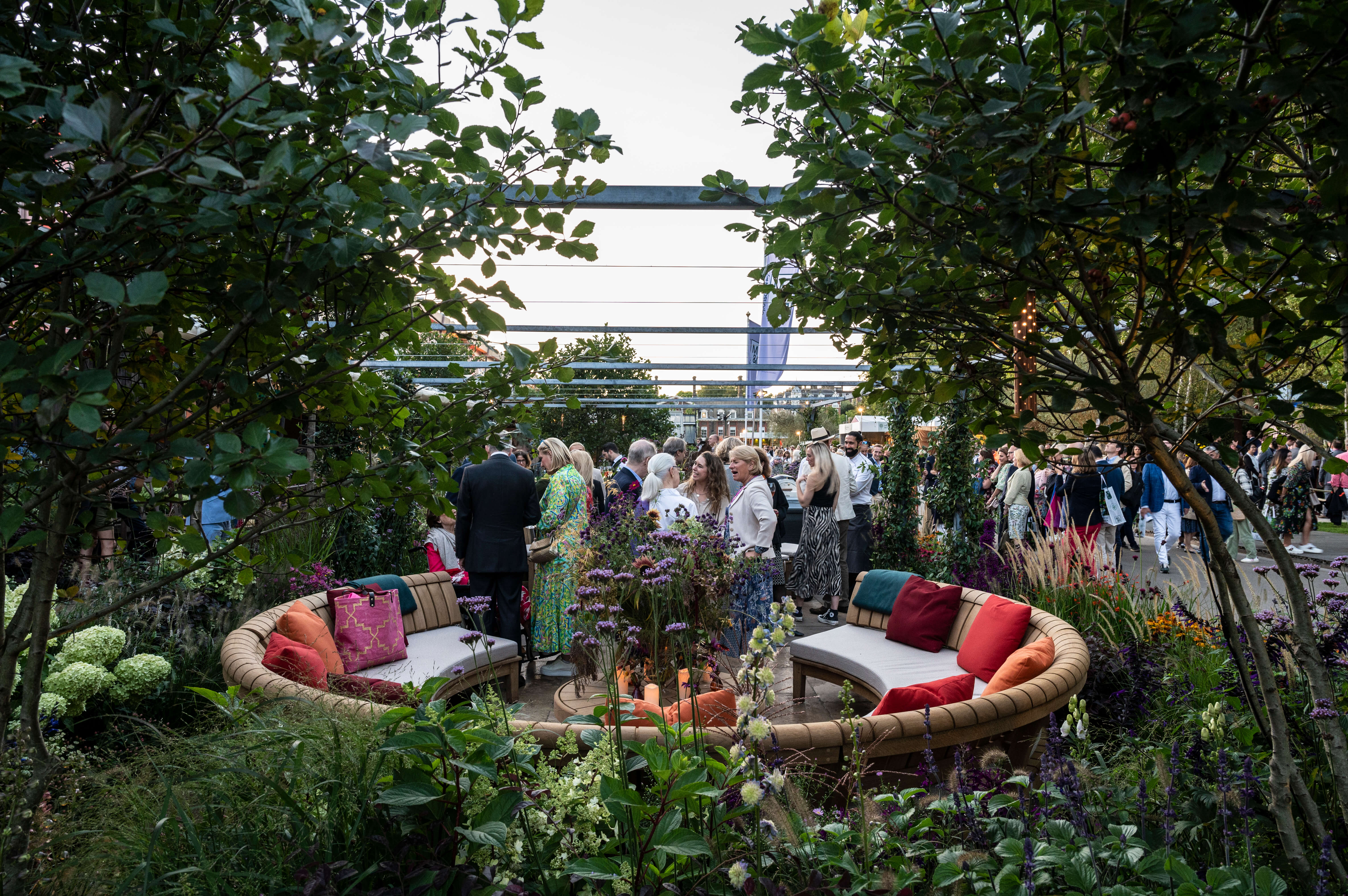 Auriens event at Chelsea Flower Show