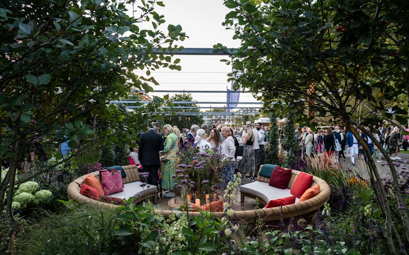 Auriens event at Chelsea Flower Show