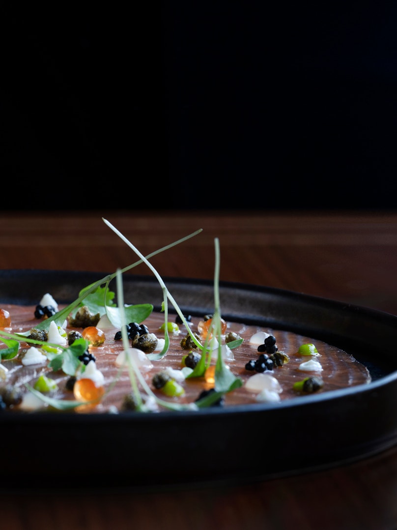 Smoked Salmon - Culfords Restaurant, Auriens Chelsea