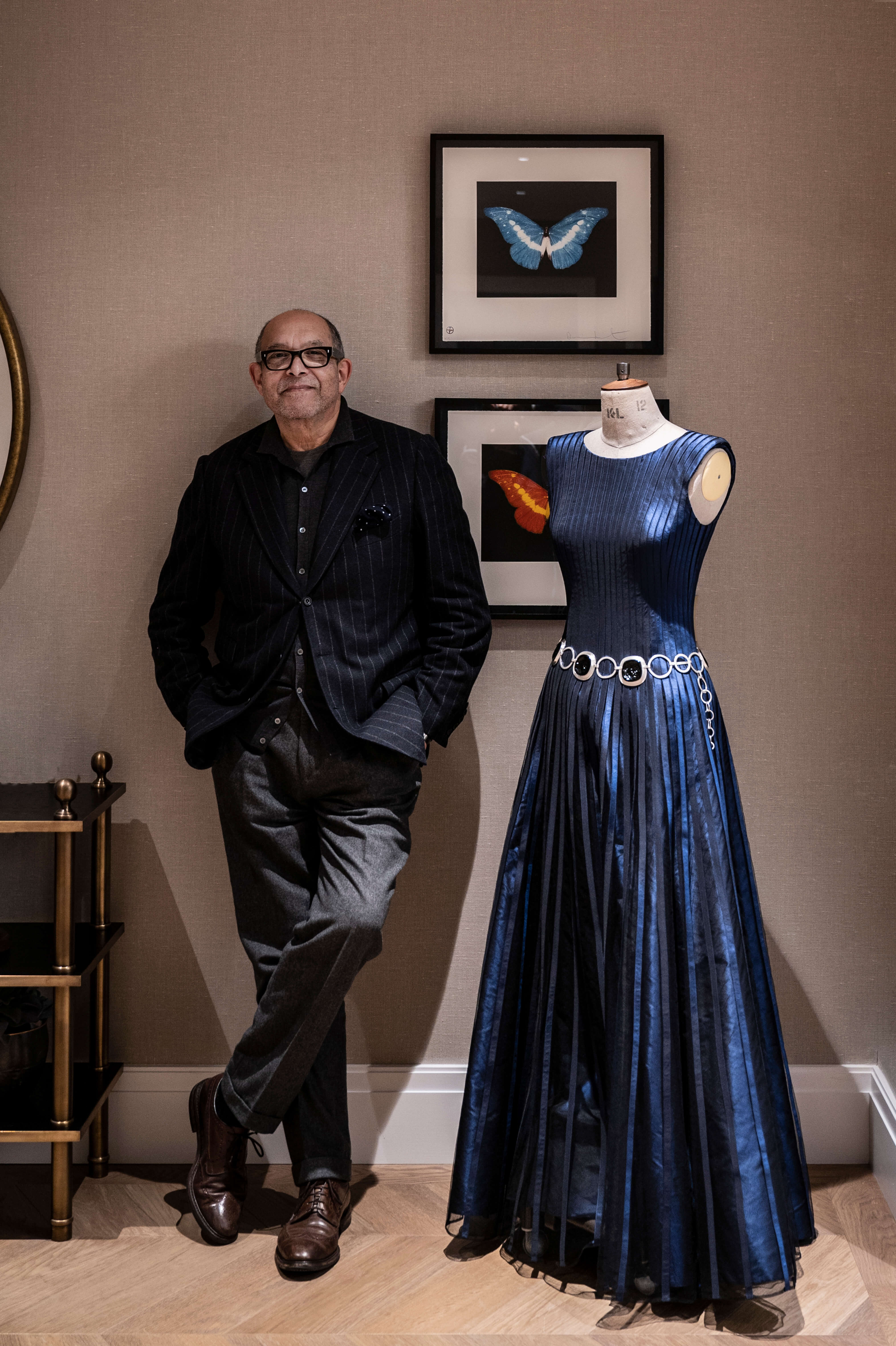 Fashion designer Bruce Oldfield