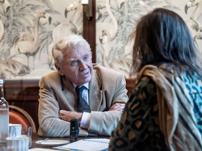Sir Don McCullin at Auriens Chelsea