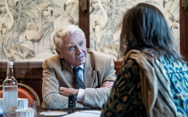Sir Don McCullin at Auriens Chelsea
