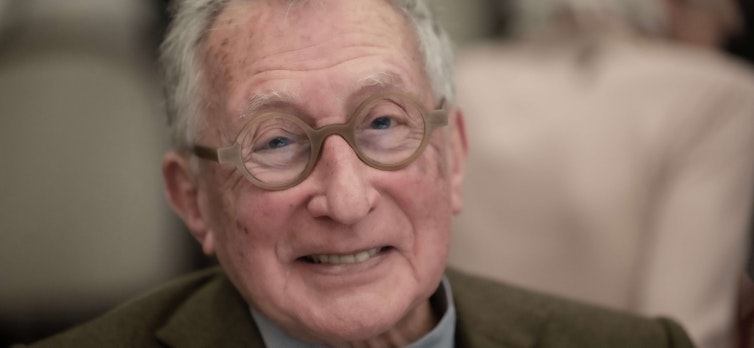 John Kasmin, Art Dealer, pictured at Auriens