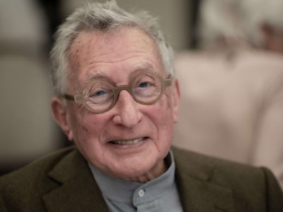 John Kasmin, Art Dealer, pictured at Auriens