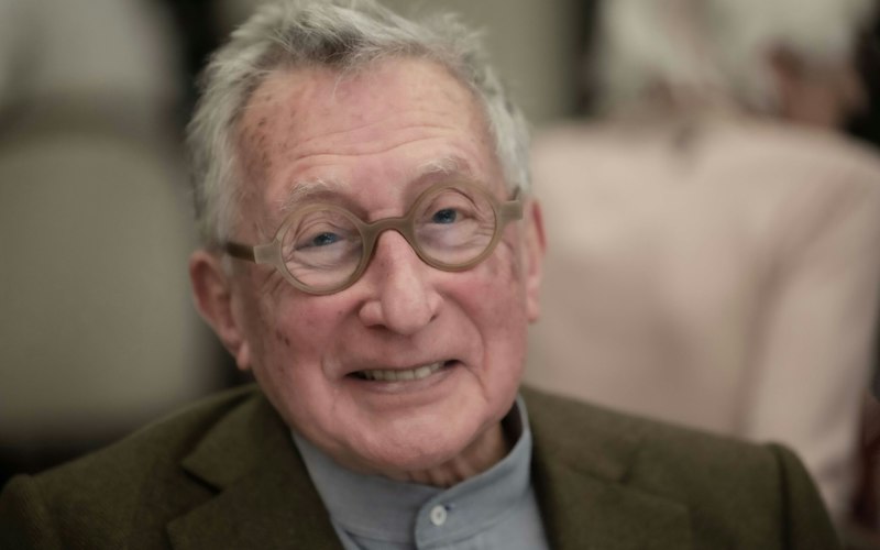 John Kasmin, Art Dealer, pictured at Auriens