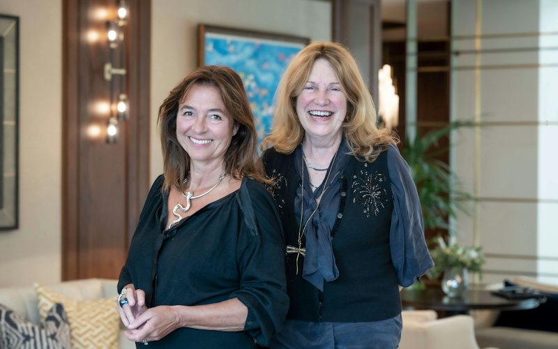 Catherine Fairweather and Carinthia West