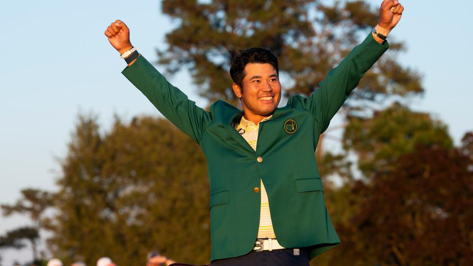 Golfer Hideki Matsuyama wins the 2021 Masters 