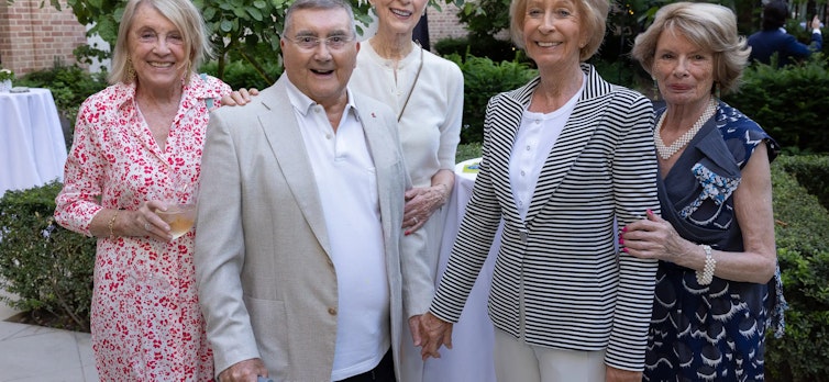 Residents at the Mayfair Times Literary Festival