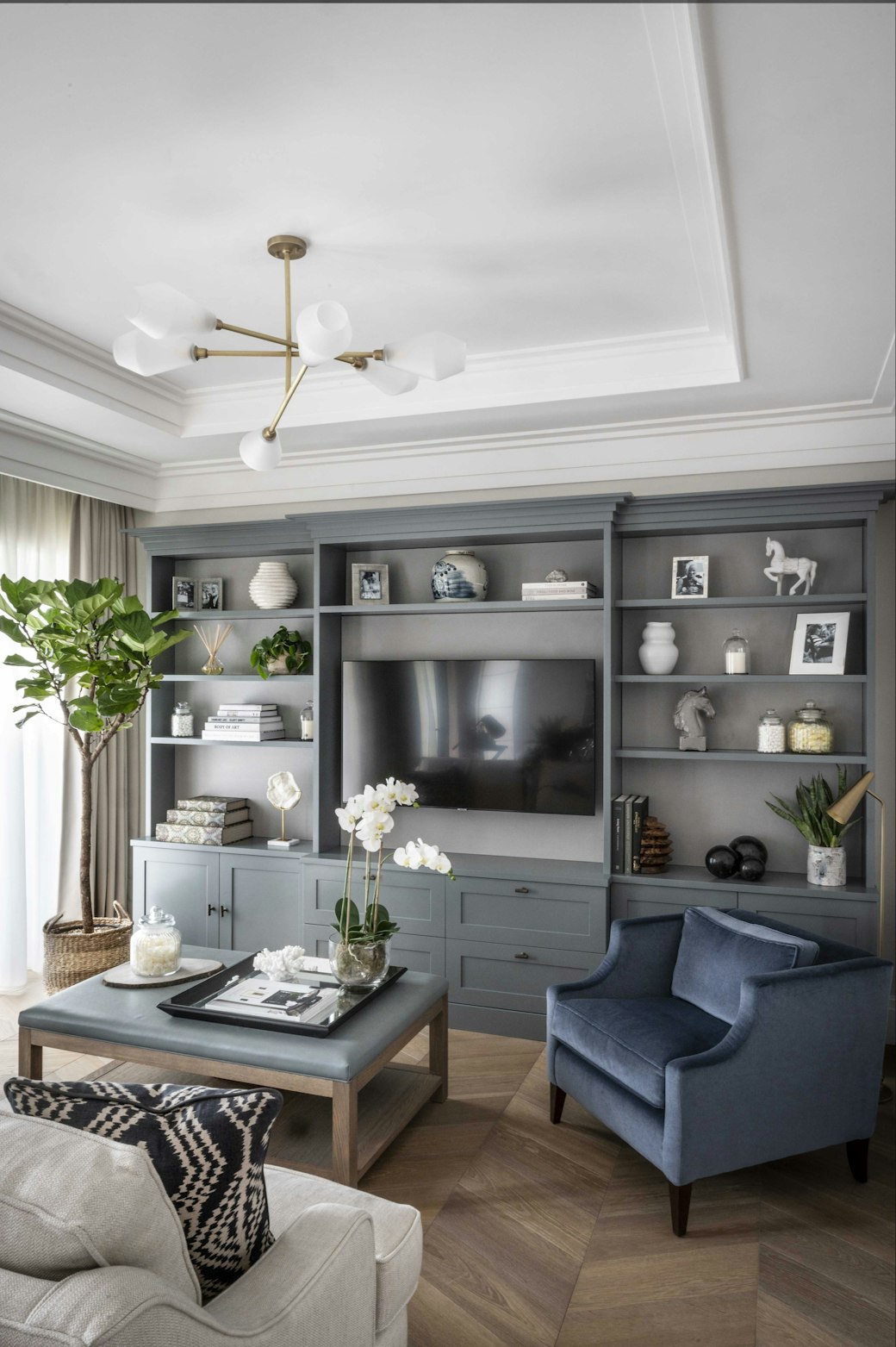 Show apartment living area